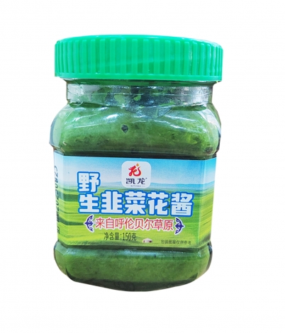 野生韭菜花酱150克